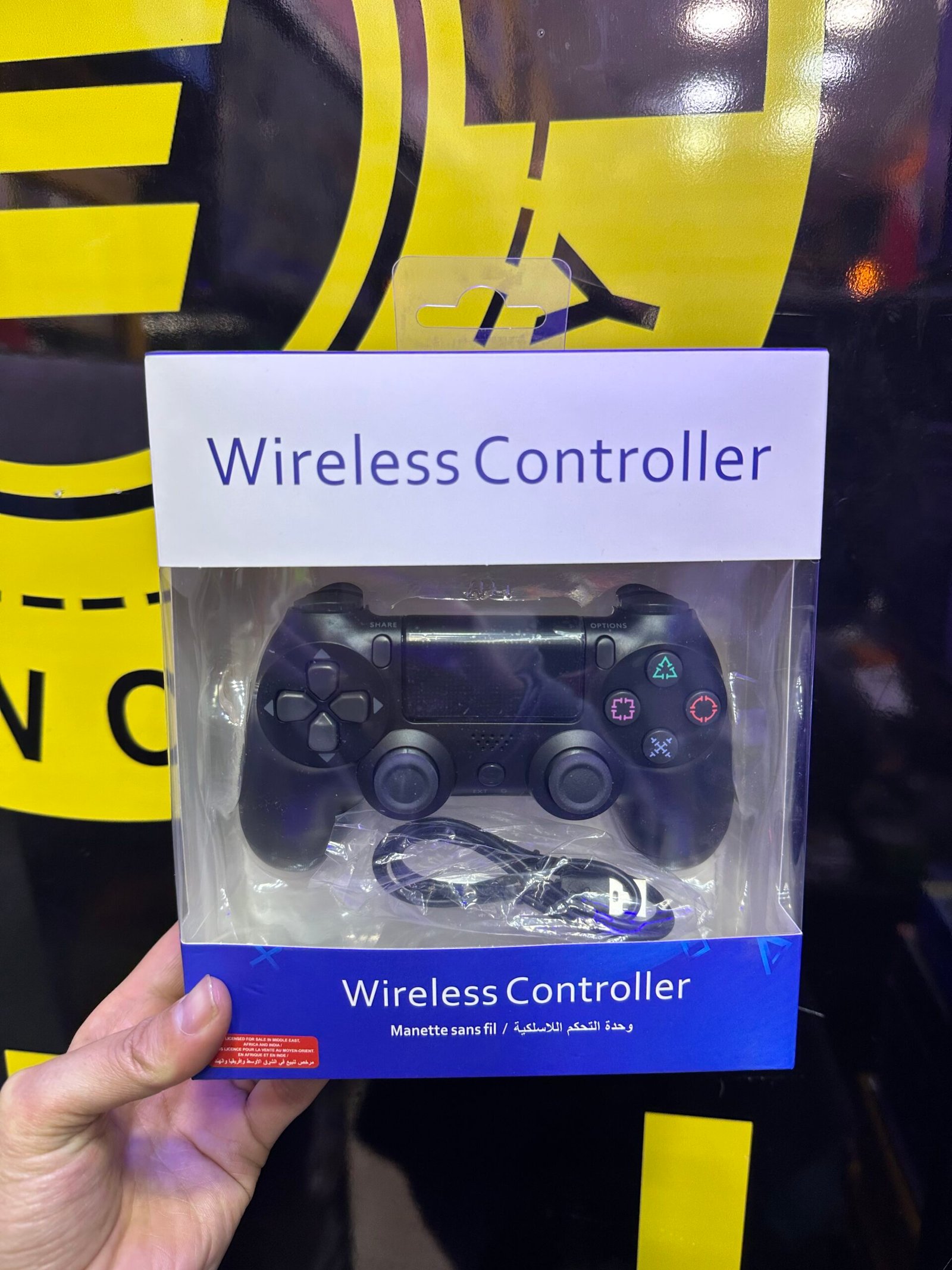 manette sans fil ps4 noir manette sans fil ps4 noir